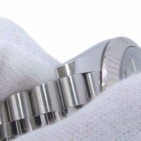 ロレックス デイトジャスト41 SS/K18WG ランダムシリアル ルーレット 126334 ROLEX 腕時計 スレート文字盤