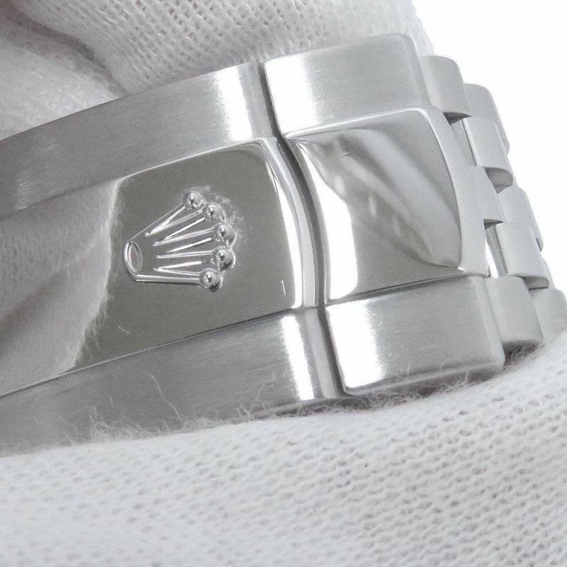 ロレックス デイトジャスト41 SS/K18WG ランダムシリアル ルーレット 126334 ROLEX 腕時計 スレート文字盤