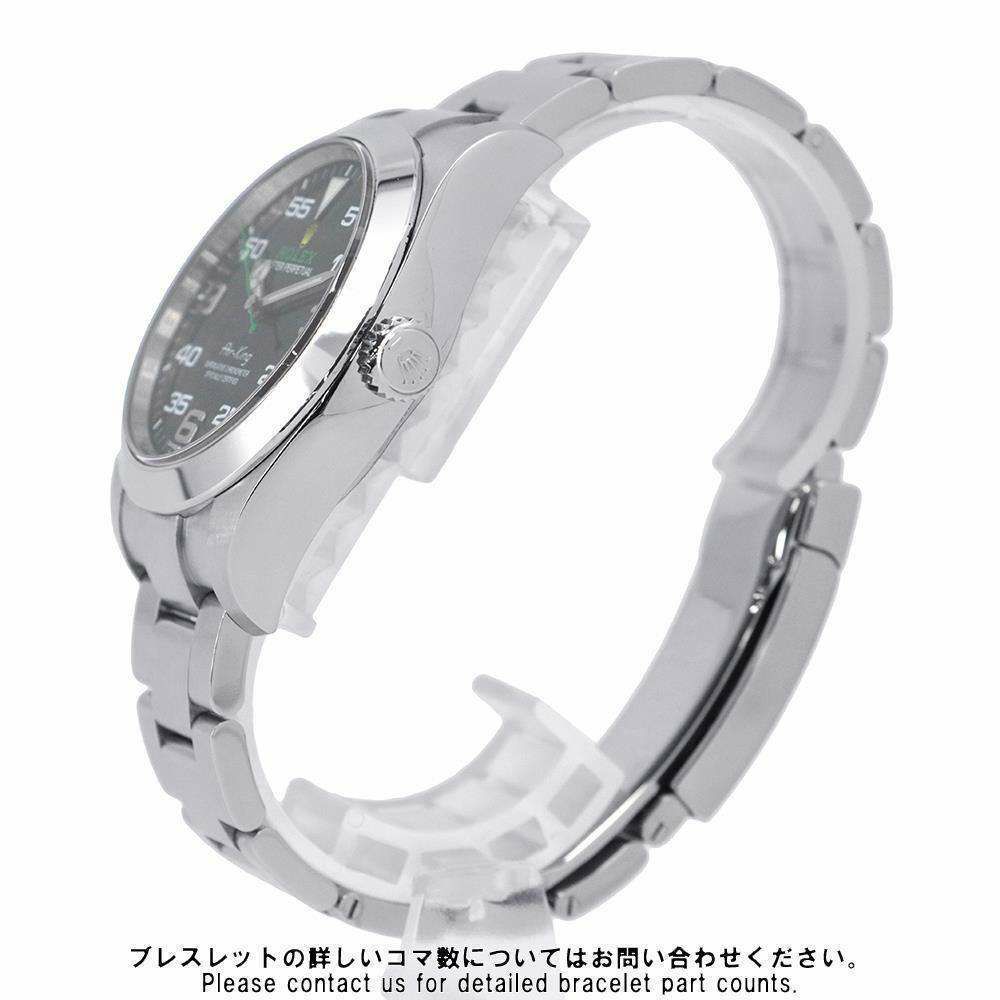 ロレックス エアキング ランダムシリアル ルーレット 116900 ROLEX 腕時計 黒文字盤