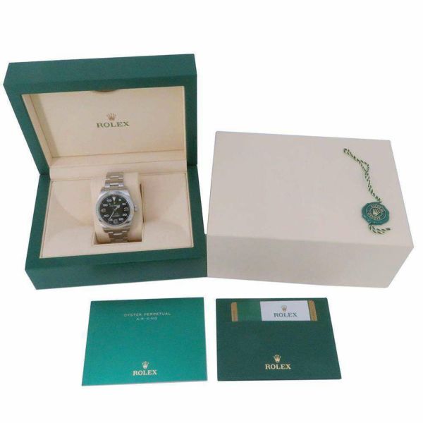 ロレックス エアキング ランダムシリアル ルーレット 116900 ROLEX 腕時計 黒文字盤