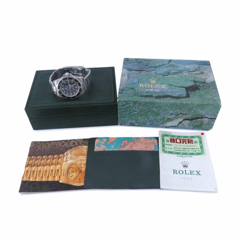 ロレックス サブマリーナ ノンデイト A番 14060 ROLEX 腕時計 黒文字盤