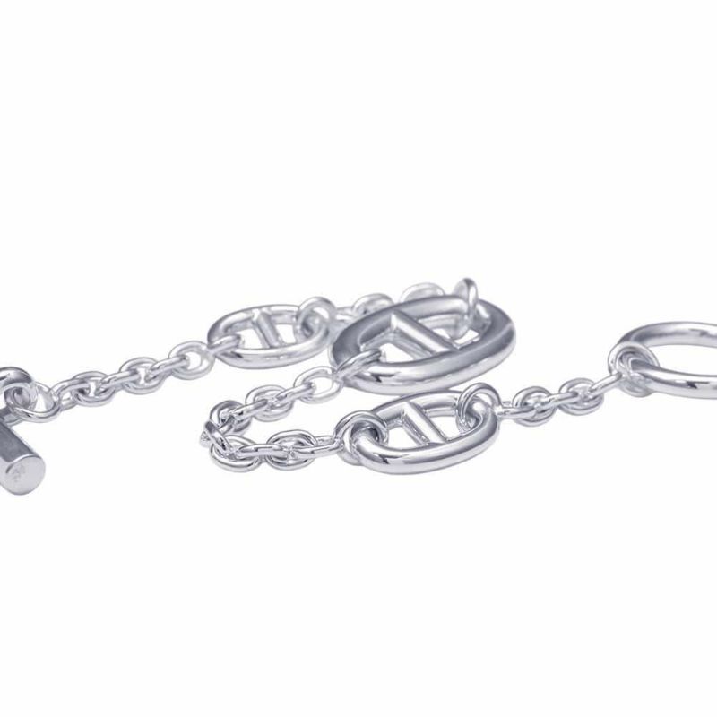 エルメス ブレスレット シェーヌダンクル ファランドール SV925シルバー サイズST HERMES ジュエリー