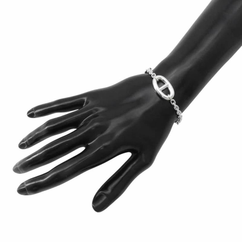 エルメス ブレスレット シェーヌダンクル ファランドール SV925シルバー サイズST HERMES ジュエリー