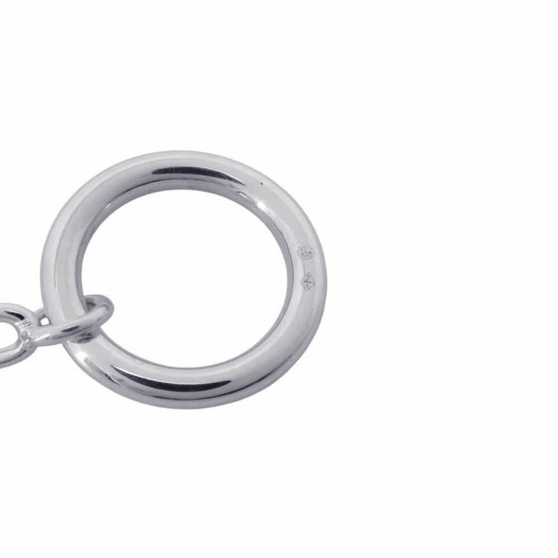 エルメス ブレスレット シェーヌダンクル ファランドール SV925シルバー サイズST HERMES ジュエリー