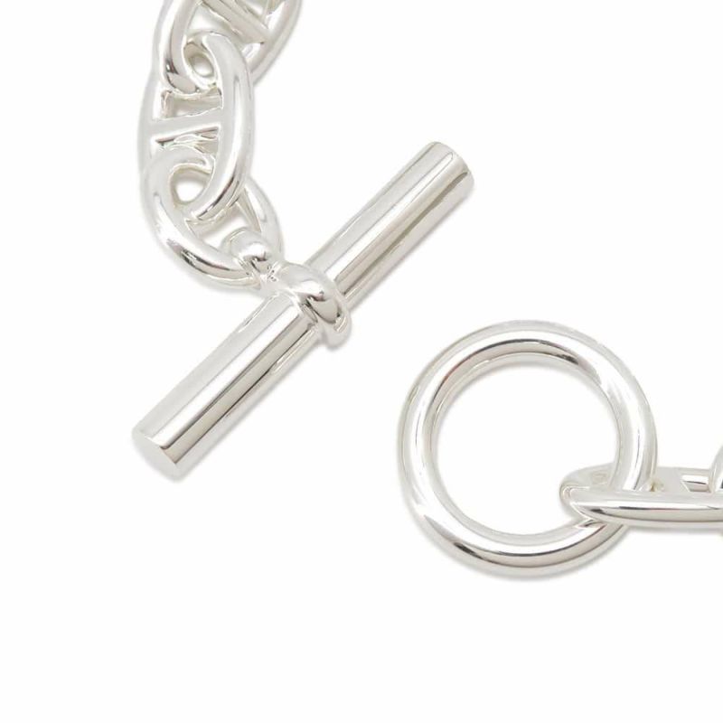 エルメス ブレスレット シェーヌダンクルTGM 12コマ SV925シルバー HERMES ジュエリー