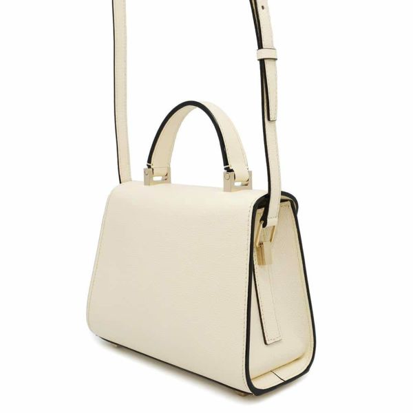 ヴァレクストラ ハンドバッグ イジィデ マイクロ V5E23-28-W-OC Valextra 2way 白