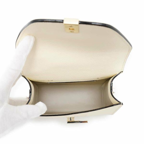 ヴァレクストラ ハンドバッグ イジィデ マイクロ V5E23-28-W-OC Valextra 2way 白