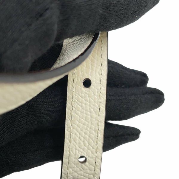 ヴァレクストラ ハンドバッグ イジィデ マイクロ V5E23-28-W-OC Valextra 2way 白