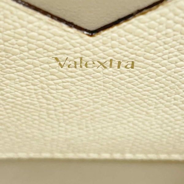 ヴァレクストラ ハンドバッグ イジィデ マイクロ V5E23-28-W-OC Valextra 2way 白