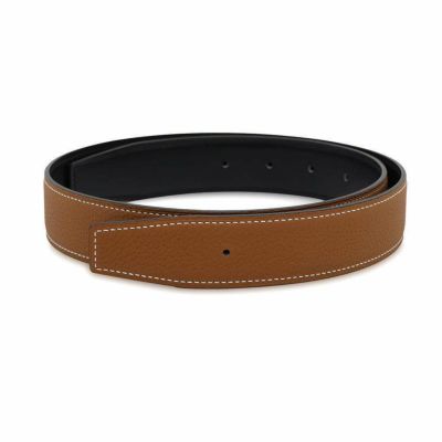 エルメス べルト キット32 ブラック/ゴールド ボックスカーフ/トゴ W刻印 サイズ75 HERMES 黒 リバーシブル