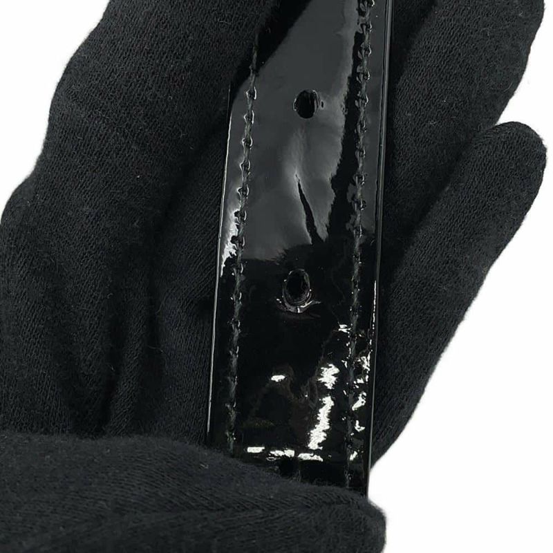 ディオール ハンドバッグ レディディオール カナージュ ミディアム パテント M0565OWCB 2way 黒