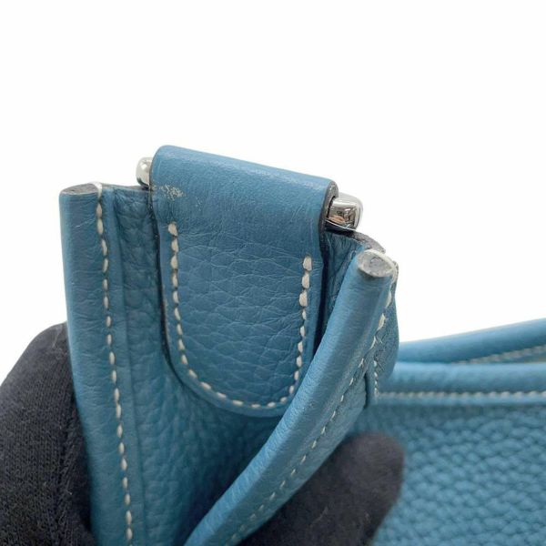 エルメス ショルダーバッグ エブリン3 PM ブルージーン/シルバー金具 トリヨンクレマンス T刻印
