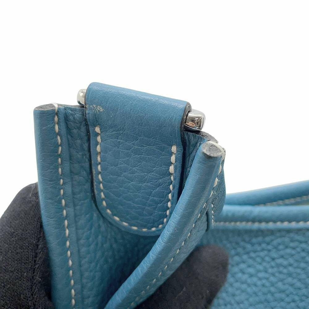エルメス ショルダーバッグ エブリン3 PM ブルージーン/シルバー金具 トリヨンクレマンス T刻印