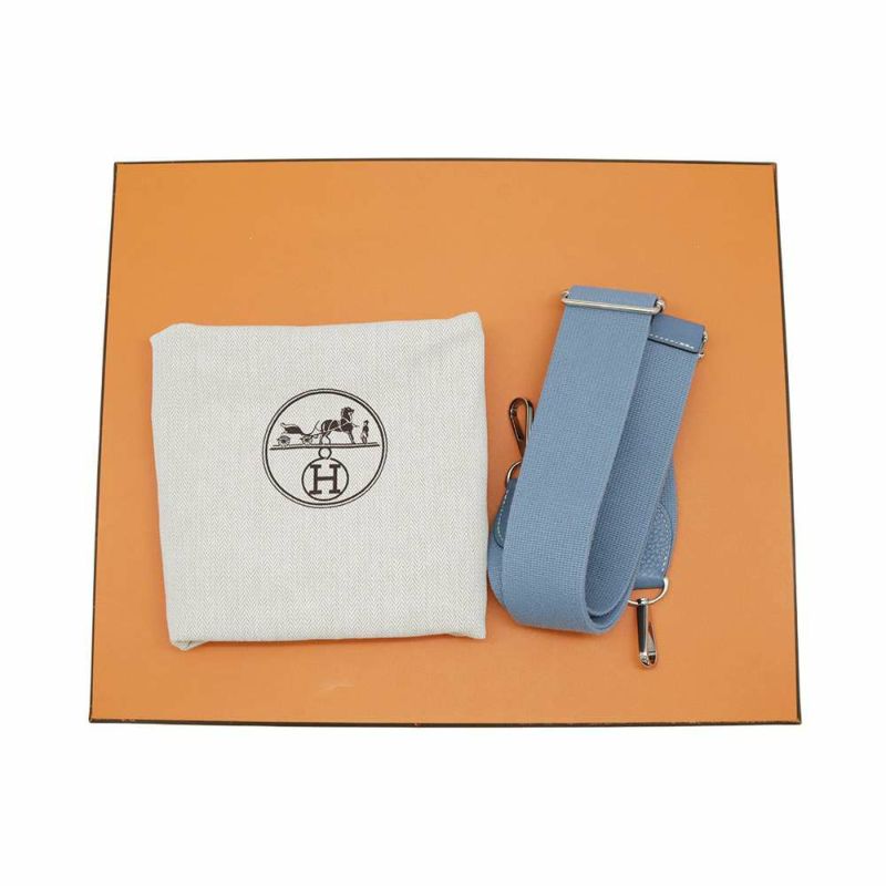 エルメス ショルダーバッグ エブリン3 PM ブルージーン/シルバー金具 トリヨンクレマンス T刻印