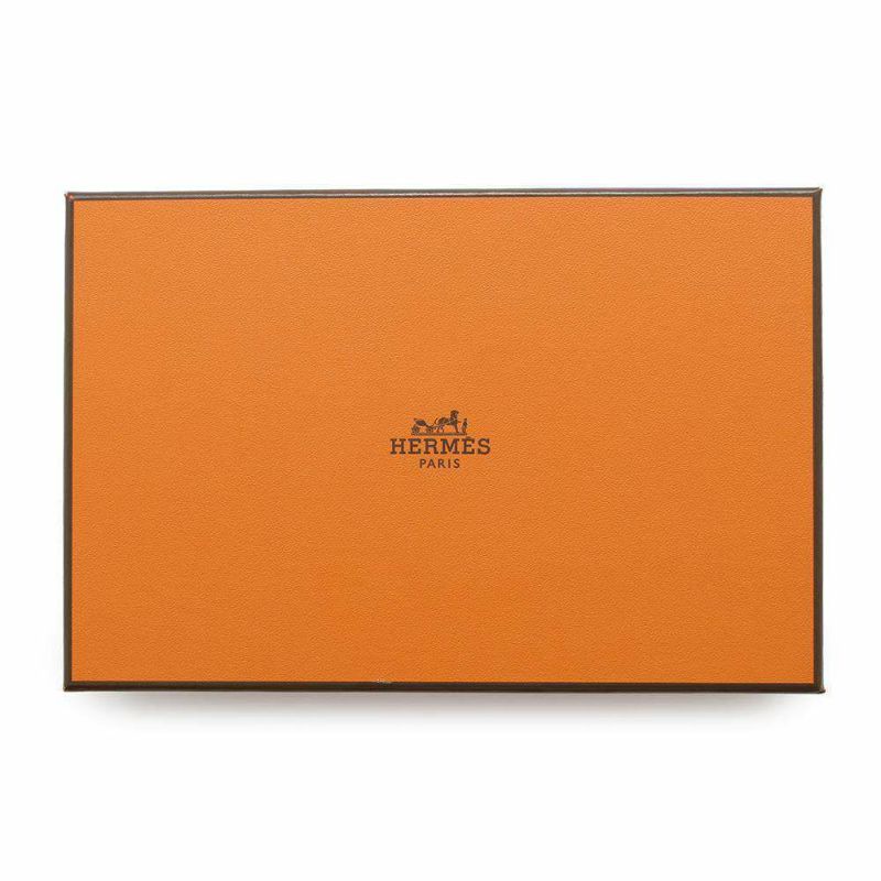 エルメス 長財布 ベアンスフレ ブラック/シルバー金具 シェブルミゾル B刻印 財布 シェーブル 黒