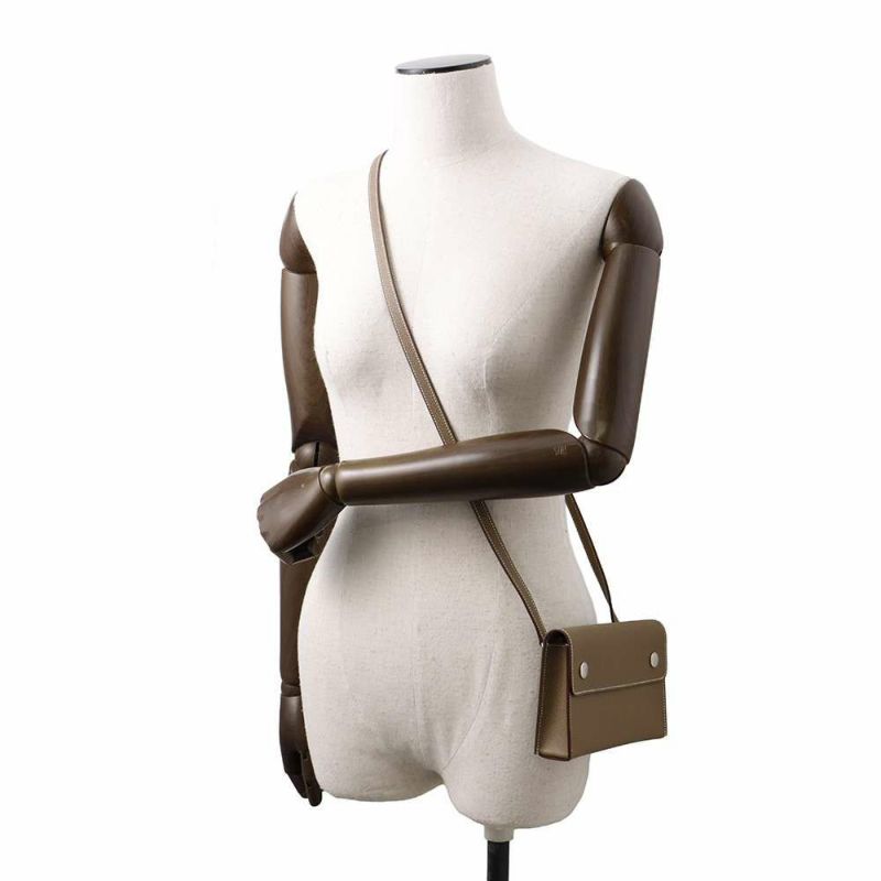 エルメス ショルダーウォレット ナップ トゥーゴー エトゥープ/シルバー金具 エプソン W刻印 財布