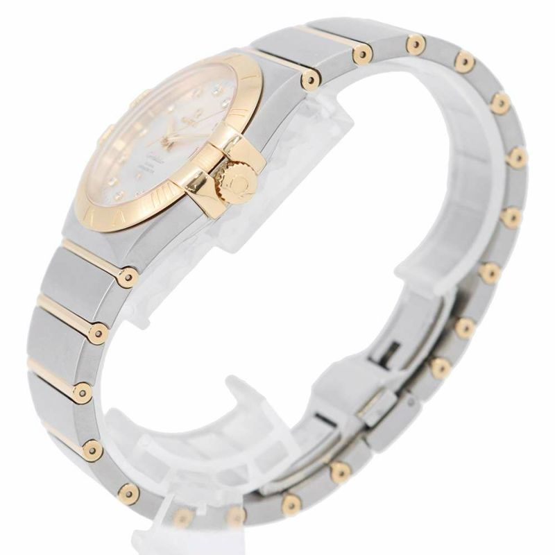 オメガ コンステレーション 123.20.35.20.52.002 OMEGA 腕時計 シルバー文字盤 11Pダイヤ