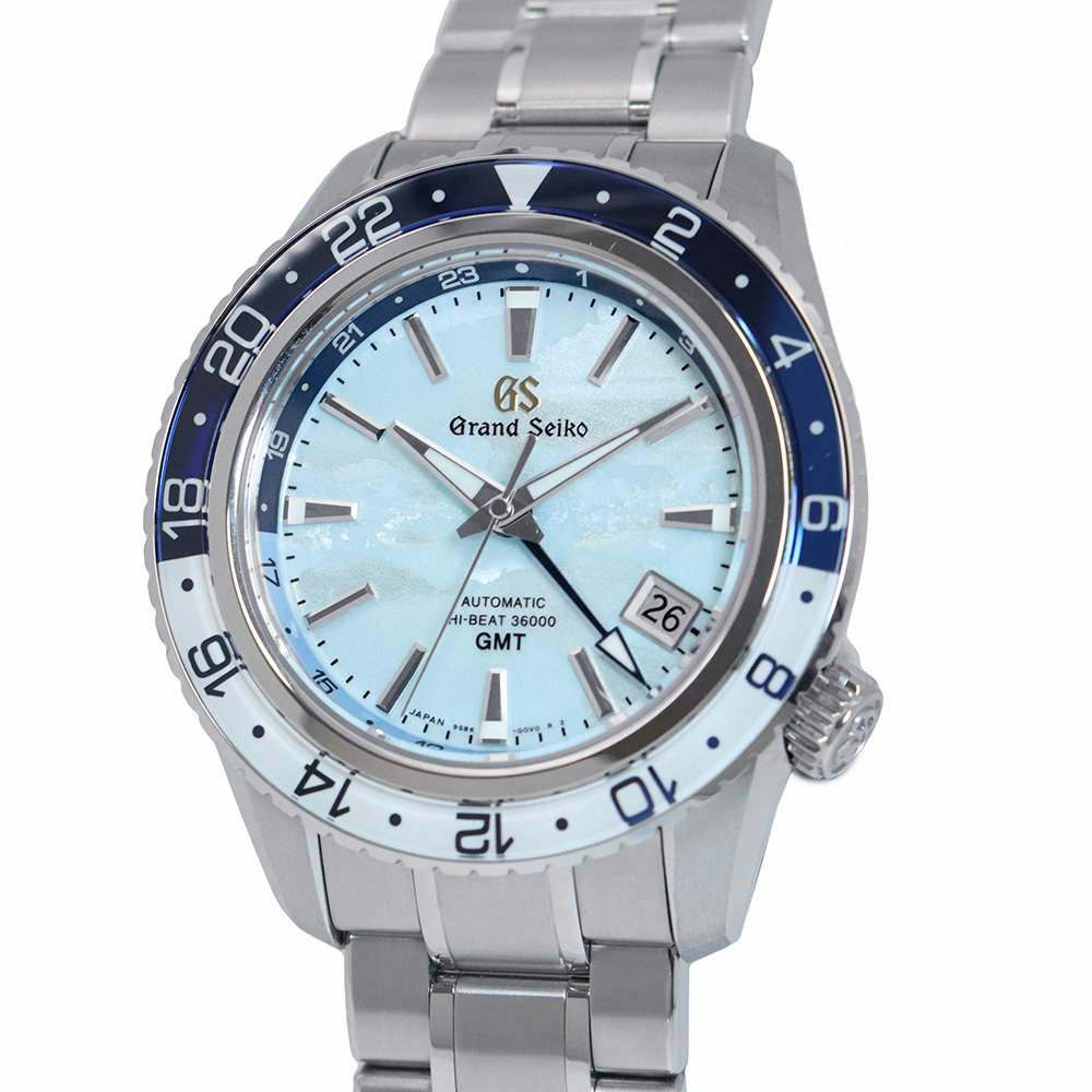 セイコー グランドセイコー スポーツコレクション キャリバー9S 25周年記念限定モデル スカイブルー文字盤 雲海