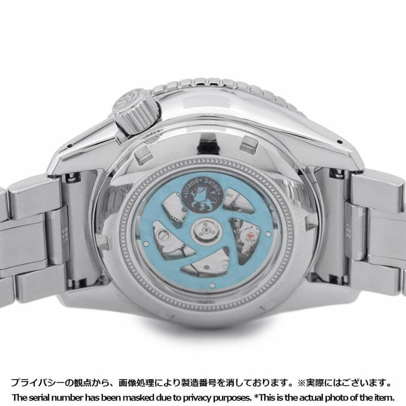 セイコー グランドセイコー スポーツコレクション キャリバー9S 25周年記念限定モデル スカイブルー文字盤 雲海