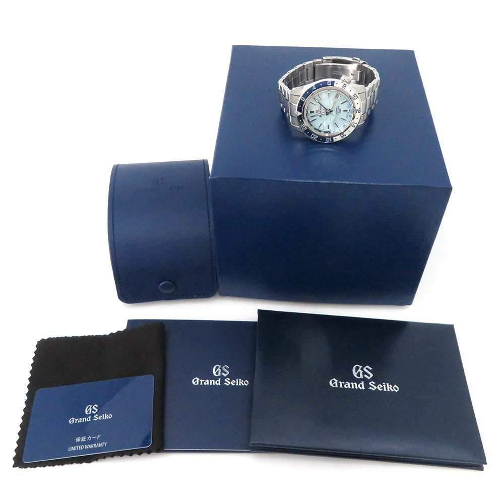 セイコー グランドセイコー スポーツコレクション キャリバー9S 25周年記念限定モデル スカイブルー文字盤 雲海