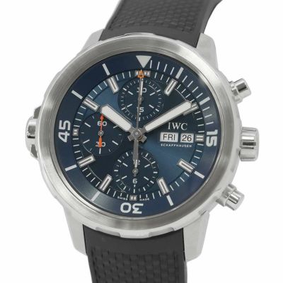IWC アクアタイマー クロノグラフ エクスペディション・ジャック=イヴ・クストー IW376805 ブルー文字盤 安心保証