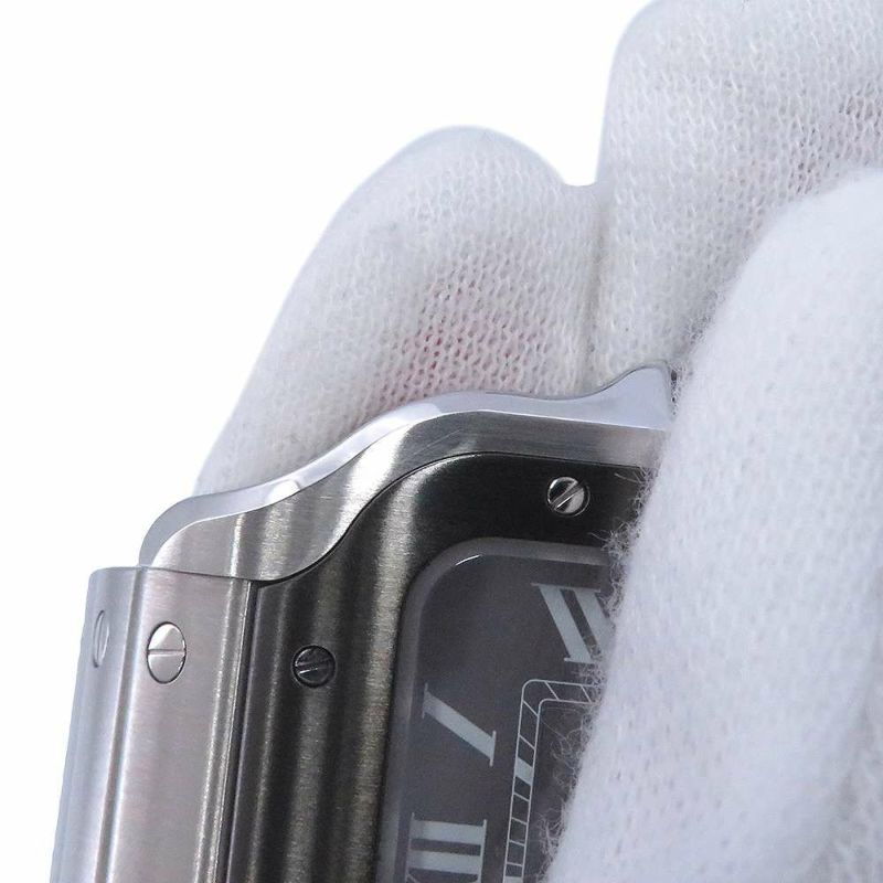 カルティエ サントス ドゥ カルティエ LM WSSA0037 Cartier  腕時計 グレー文字盤