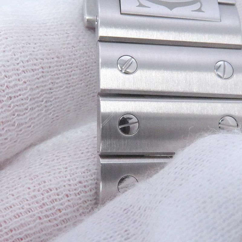 カルティエ サントス ドゥ カルティエ LM WSSA0037 Cartier  腕時計 グレー文字盤