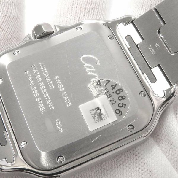カルティエ サントス ドゥ カルティエ LM WSSA0037 Cartier  腕時計 グレー文字盤