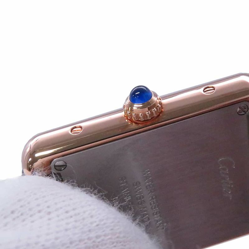 カルティエ タンクソロ SM W5200024 Cartier 腕時計 シルバー文字盤