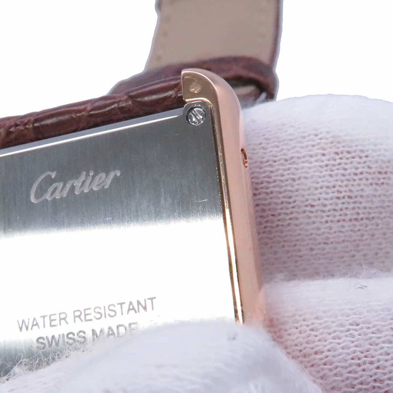 カルティエ タンクソロ SM W5200024 Cartier 腕時計 シルバー文字盤
