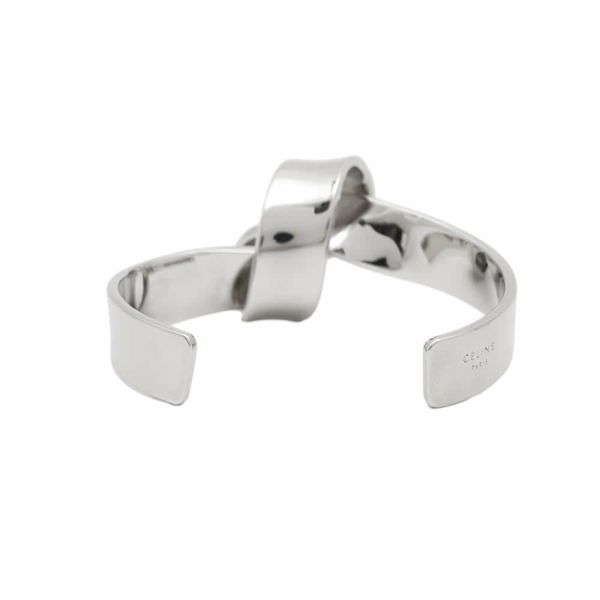 セリーヌ ブレスレット ノット フラット バングル メタル サイズS CELINE アクセサリー