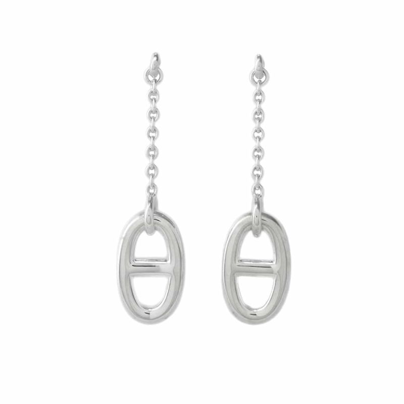 エルメス ピアス ファランドール シェーヌダンクルモチーフ SV925シルバー Farandole HERMES ジュエリー