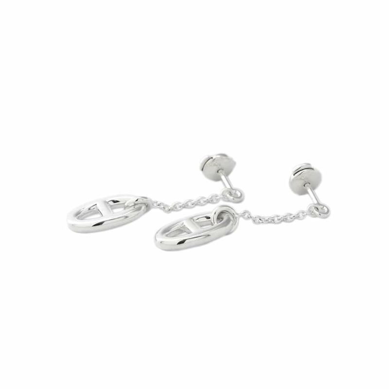 エルメス ピアス ファランドール シェーヌダンクルモチーフ SV925シルバー Farandole HERMES ジュエリー