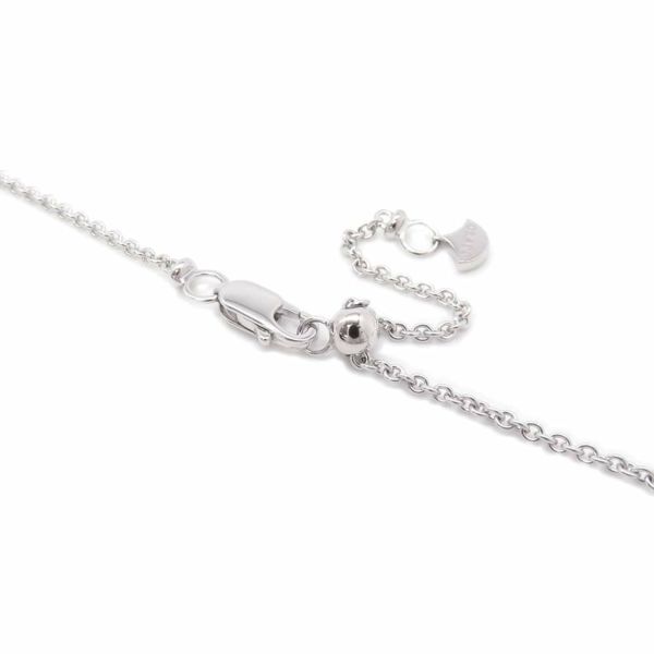 グラフ ネックレス バタフライ シルエット ダイヤモンド ペンダント ダイヤ 計0.55ct K18WGホワイトゴールド RGP393 ジュエリー
