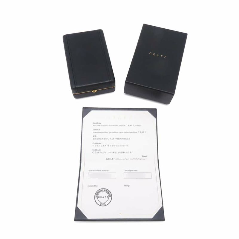 グラフ ネックレス バタフライ シルエット ダイヤモンド ペンダント ダイヤ 計0.55ct K18WGホワイトゴールド RGP393 ジュエリー