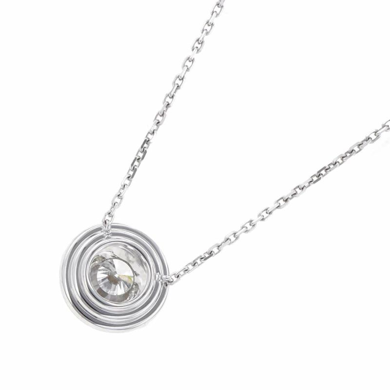 カルティエ ネックレス ダムール ネックレス ダイヤモンド 0.50ct K18WGホワイトゴールド N7406900 ペンダント GIA鑑定書付き