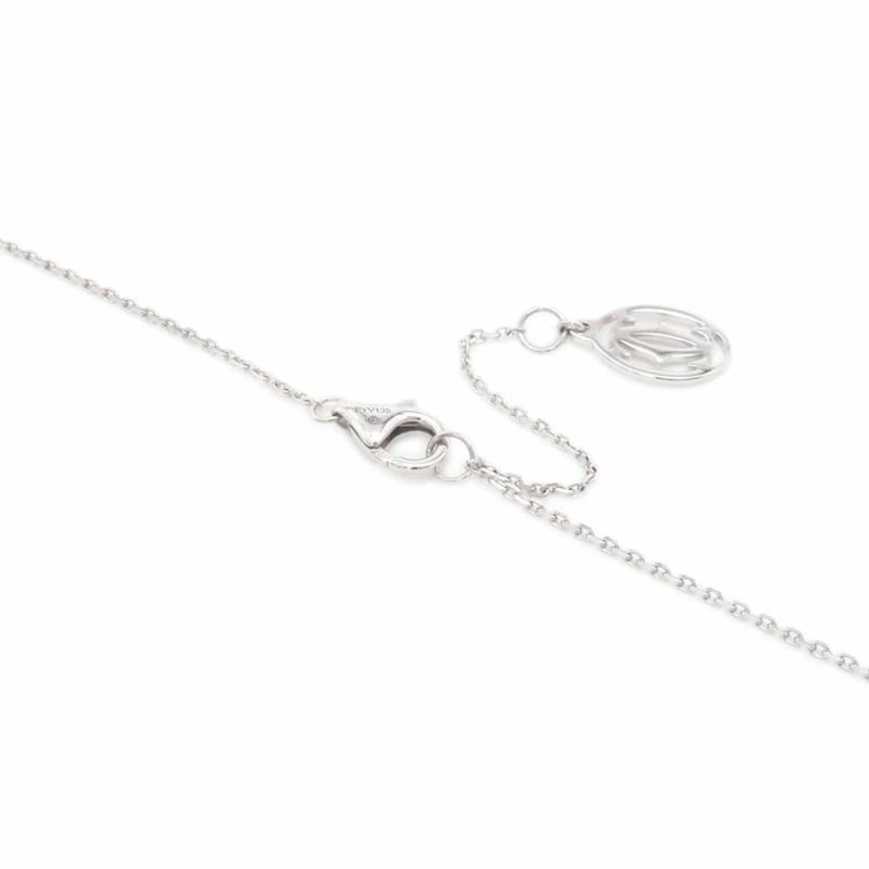 カルティエ ネックレス ダムール ネックレス ダイヤモンド 0.50ct K18WGホワイトゴールド N7406900 ペンダント GIA鑑定書付き