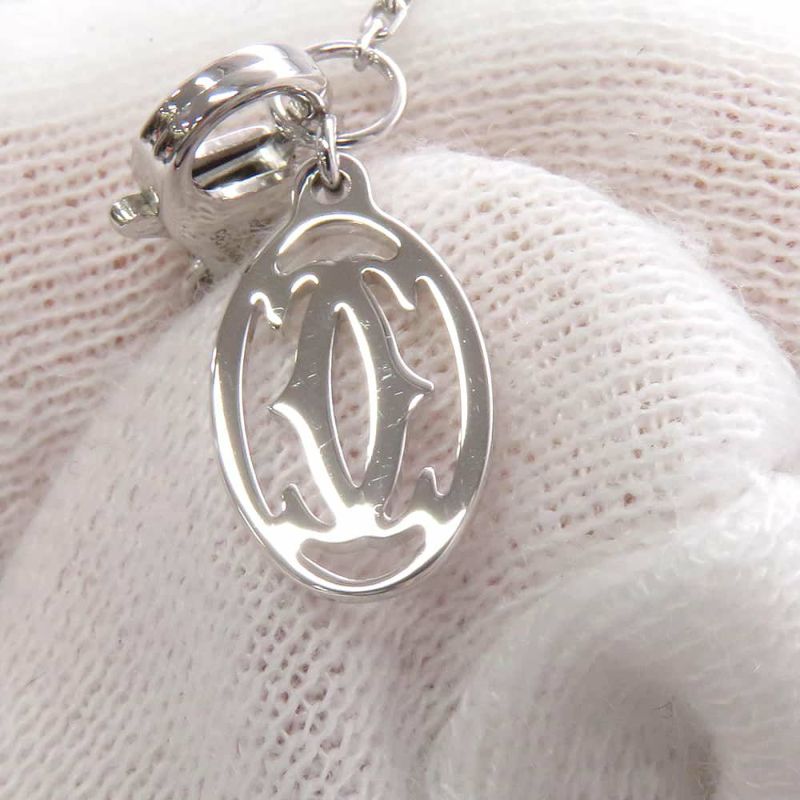 カルティエ ネックレス ダムール ネックレス ダイヤモンド 0.50ct K18WGホワイトゴールド N7406900 ペンダント GIA鑑定書付き