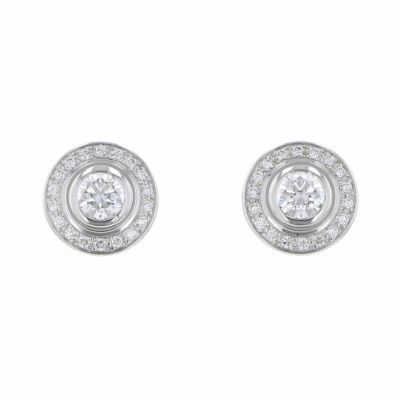 ティファニー ピアス ソリティア ダイヤモンド スタッド ピアス