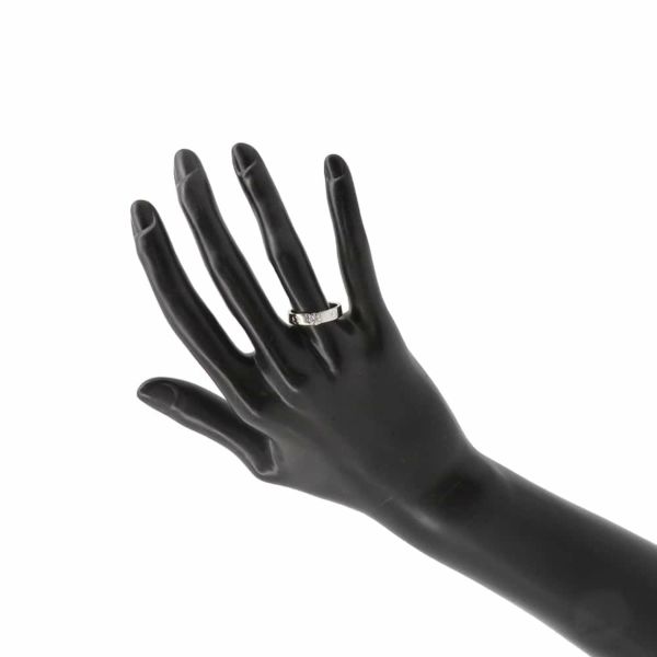 カルティエ リング ミニ ラブリング ソリテール solitaire ダイヤ0.03ct K18WG リングサイズ53 N4722900 Cartier 指輪 ジュエリー