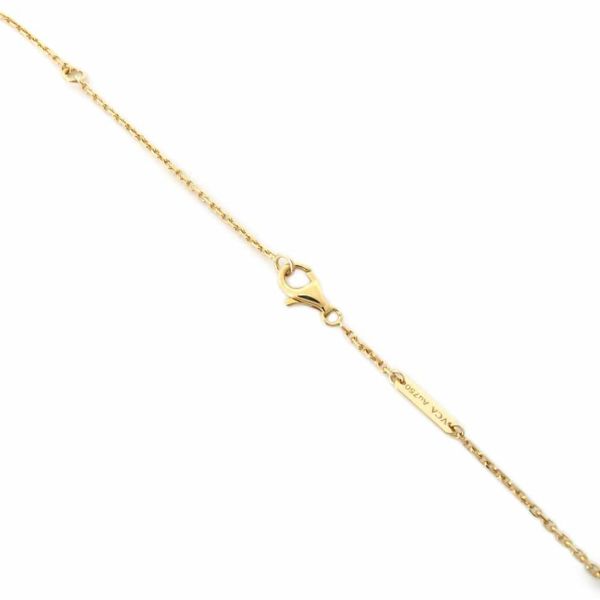 ヴァンクリーフ&アーペル ネックレス ヴィンテージ アルハンブラ ペンダント オニキス K18YGイエローゴールド VCARA45800