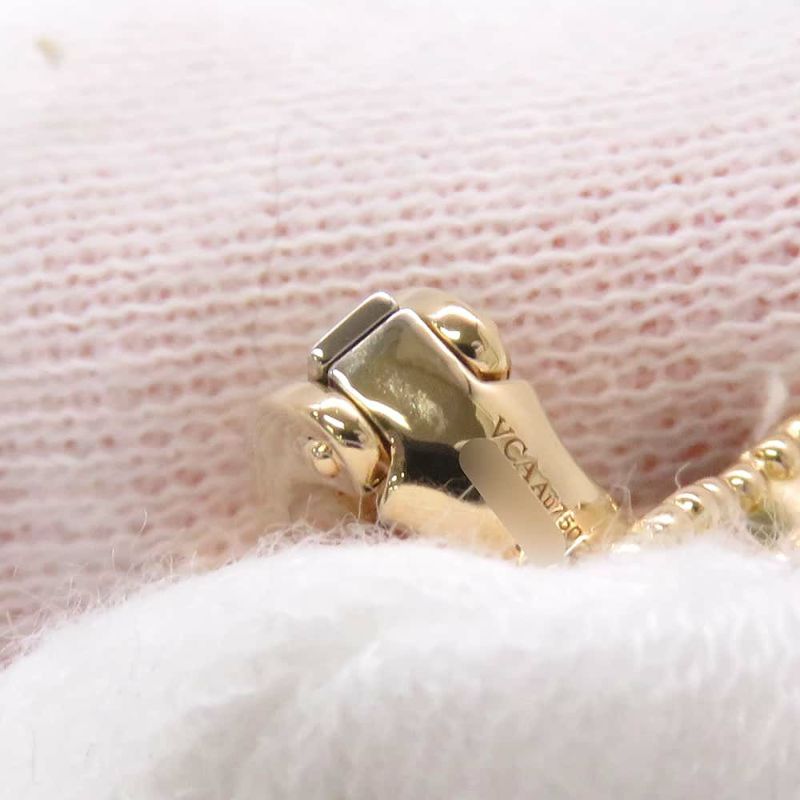 ヴァンクリーフ&アーペル ピアス ヴィンテージ アルハンブラ イヤリング オニキス K18YGイエローゴールド VCARA44200 ジュエリー