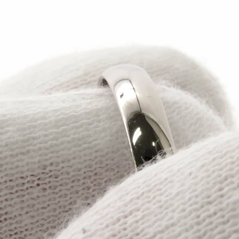 カルティエ リング トリニティ K18WGホワイトゴールド ブラックセラミック リングサイズ51 Cartier 指輪