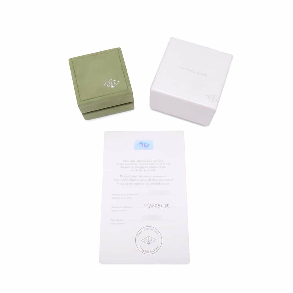 ヴァンクリーフ&アーペル ピアス ヴィンテージ アルハンブラ イヤリング マラカイト K18YGイエローゴールド VCARO3QL00 ジュエリー