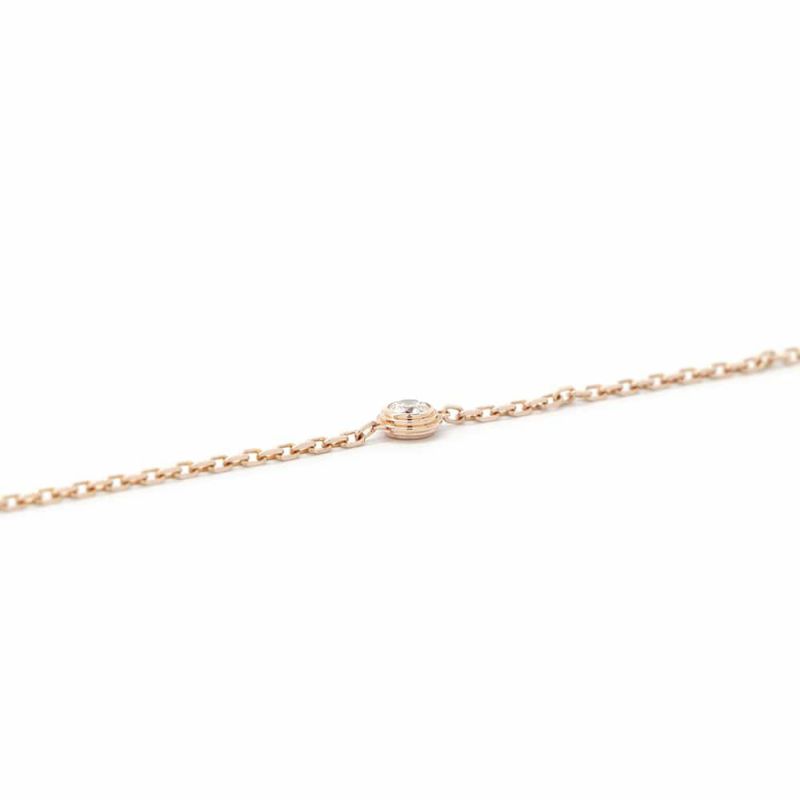 カルティエ ブレスレット ダムール ブレスレット ダイヤモンド1P 0.13ct K18PG B6063017 Cartier ジュエリー
