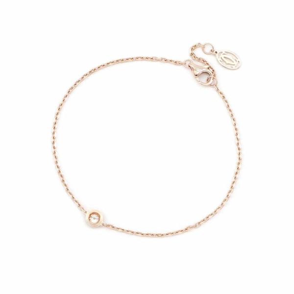 カルティエ ブレスレット ダムール ブレスレット ダイヤモンド1P 0.13ct K18PG B6063017 Cartier ジュエリー
