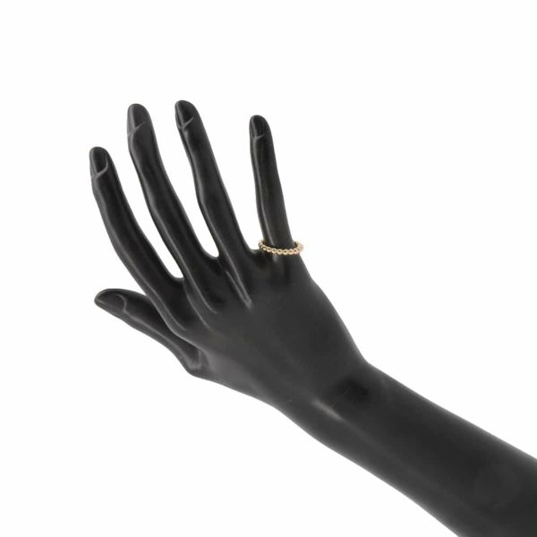 ヴァンクリーフ&アーペル リング ペルレ ゴールドパール ミディアム K18PGピンクゴールド サイズ47 VCARN9PB00 指輪