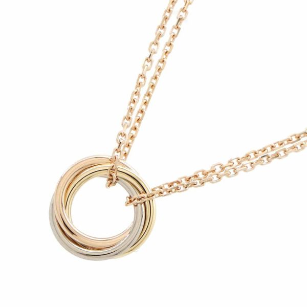 カルティエ ネックレス トリニティ ミニモデル SM K18PG K18YG K18WG B7224816 Cartier ジュエリー