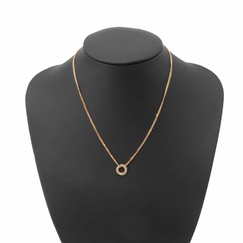 カルティエ ネックレス トリニティ ミニモデル SM K18PG K18YG K18WG B7224816 Cartier ジュエリー