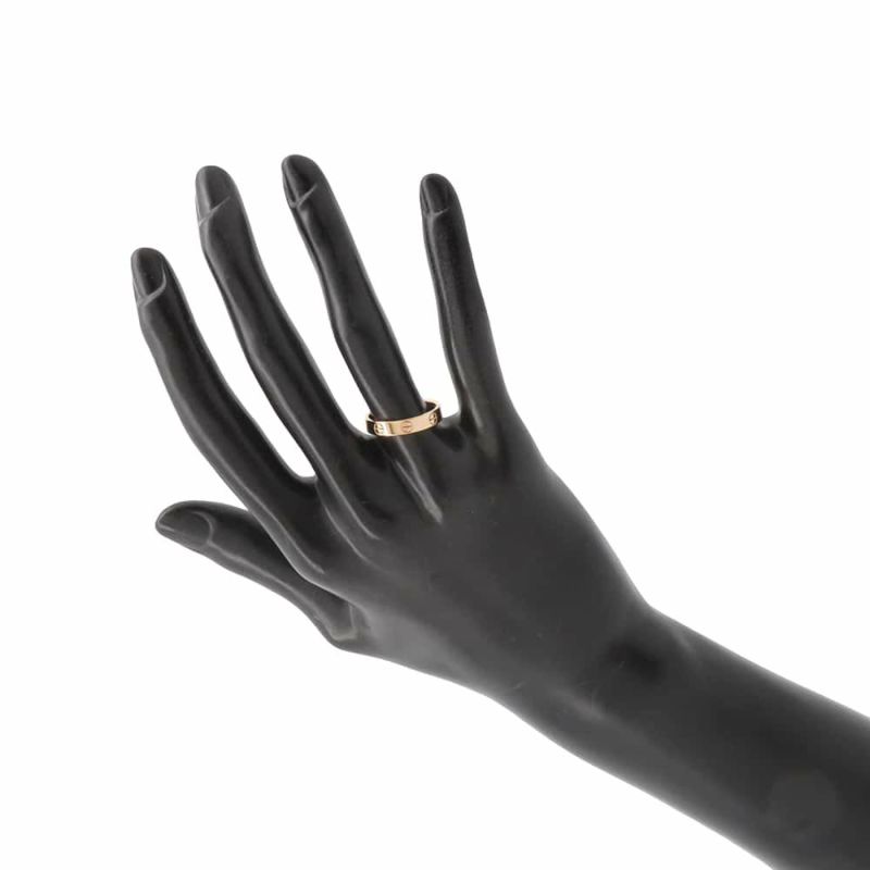 カルティエ リング ミニ ラブ リング スモールモデル K18PGピンクゴールド リングサイズ51 B4085251 Cartier LOVE 指輪 ジュエリー
